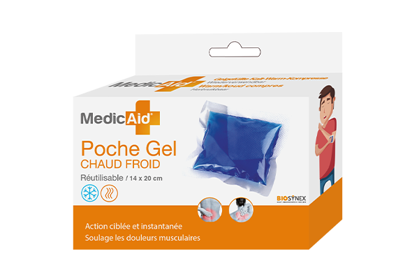 MSD - Housse pour poche de gel froid/chaud, lavable, taille Medium, 20 x 30  cm : : Hygiène et Santé