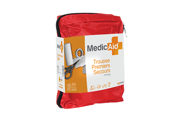 NEUFU Kit de 244PCS Trousse de Secours Trousse Premiers Secours SOS