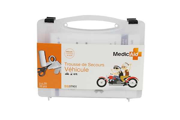 Trousse de secours voiture : Commandez sur Techni-Contact - Kit de premiers  secours